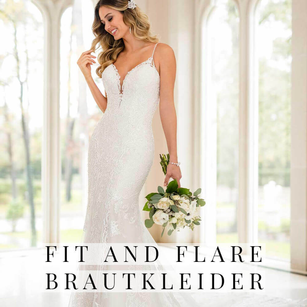 Fit and Flare Brautkleider